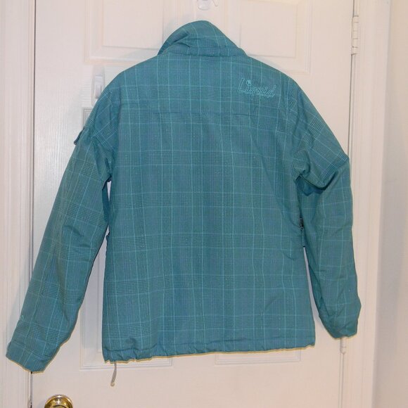 LIQUID- Women’s Insulated Snowboard Ski Jacket Medium Pockets W21086 Teal EUC - Picture 2 of 6
